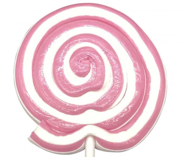 Spirale Rosa/Weiss 80g