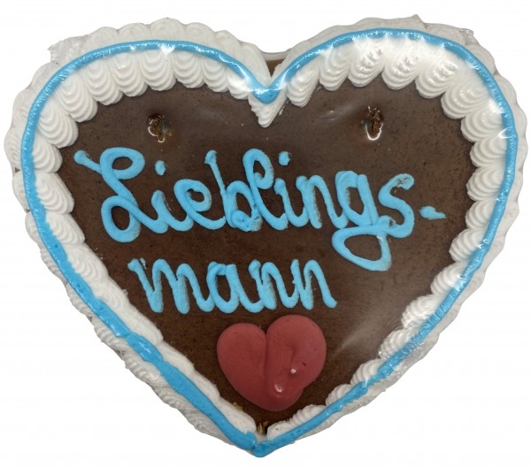 Lebkuchenherz &quot;Lieblingsmann&quot;