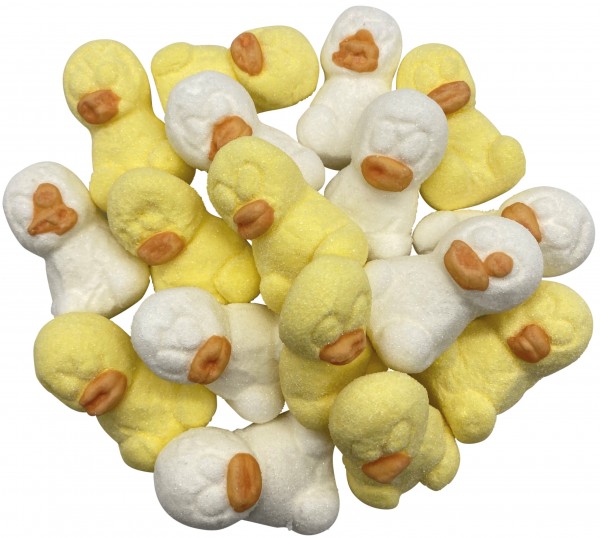 Mellow Enten weiss/gelb 150g