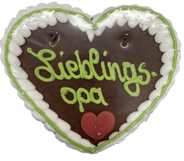 Lebkuchenherz &quot;Lieblingsopa&quot;