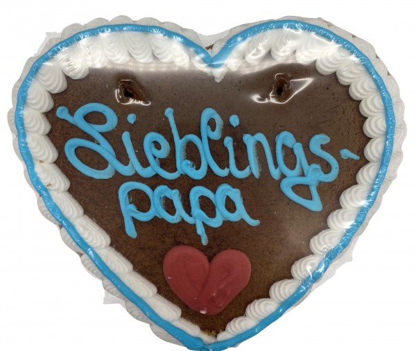 Lebkuchenherz "Lieblingspapa"