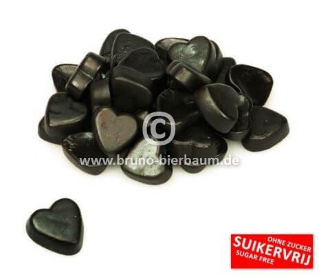 Lakritz Herzen zuckerfrei 100g