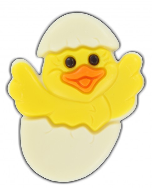 Schokoladen Küken weiß