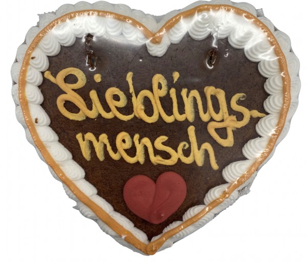 Lebkuchenherz &quot;Lieblingsmensch&quot;