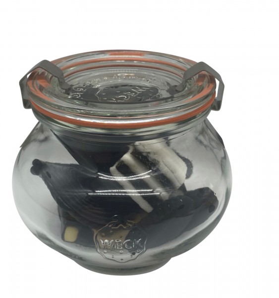 Lakritz im Weck-Glas 100g