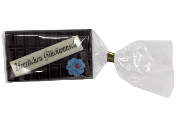 &quot;Herzlichen Glückwunsch&quot; Zartbitter