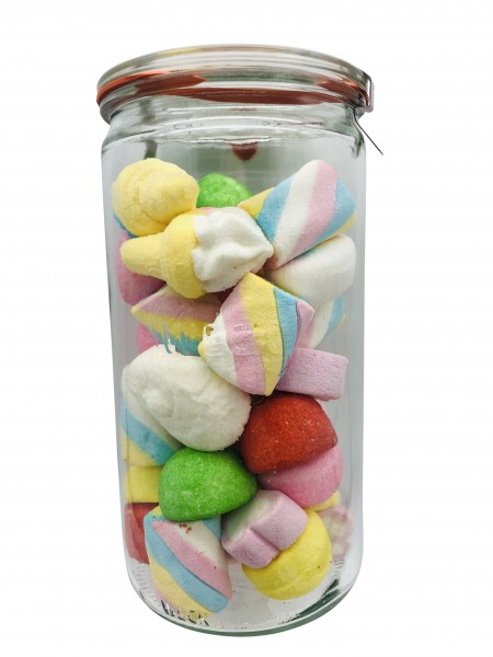 Marshmallow im Weck-Glas 250g