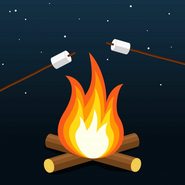 Lagerfeuer Marshmallow Set